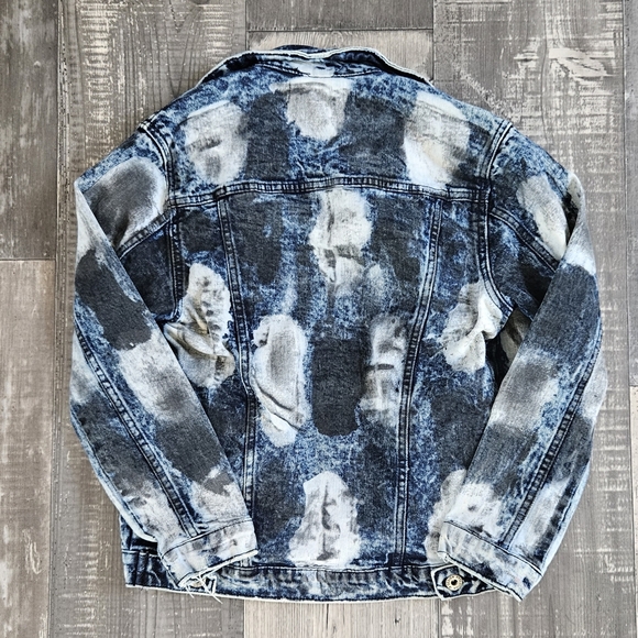 Evolution In Design Denim Jacket Size Medium - Picture 2 of 3